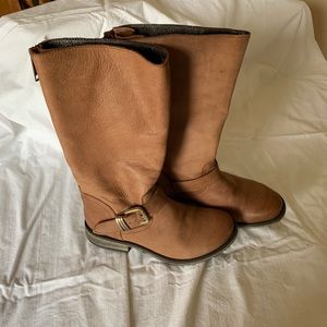 Steve Madden Brown Leather Boots
